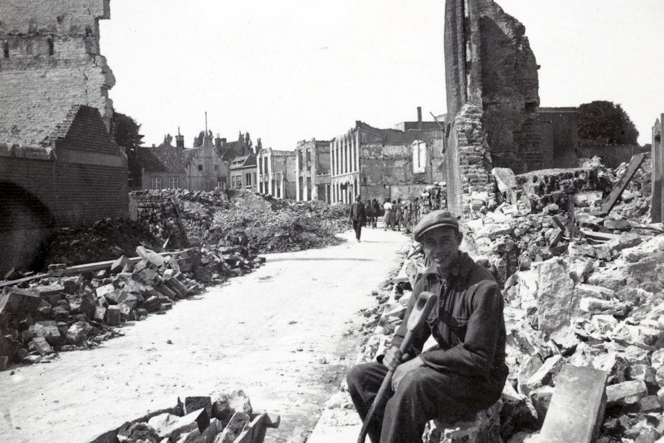 De stadsbrand in Middelburg op 17 mei 1940